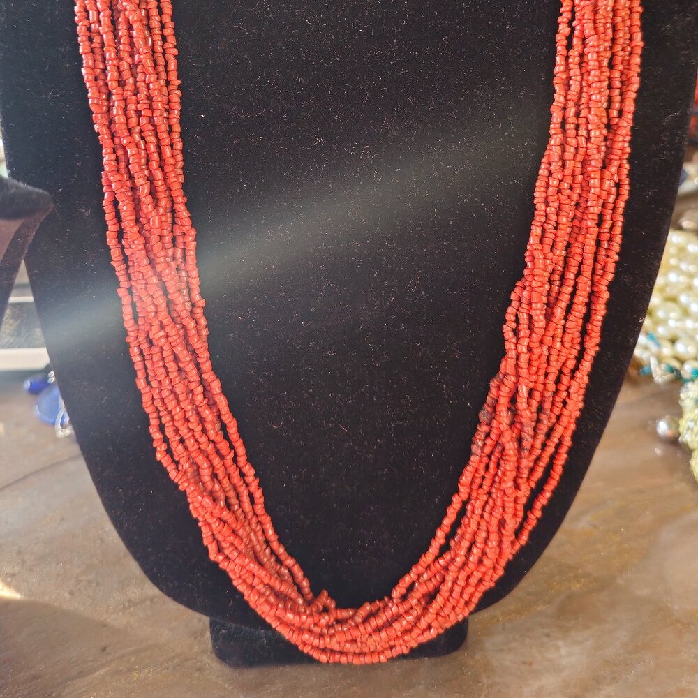 Maybe Vintage Navajo (I have to do more research before selling) Sorry